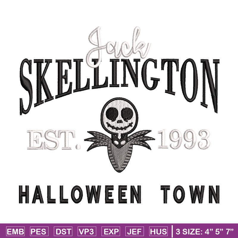 Jack Skellington embroidery design, Jack Skellington embroidery, halloween design, embroidery file, Digital download..jpg