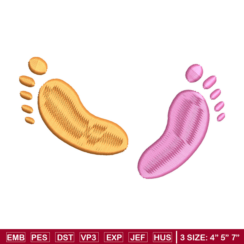 Foot embroidery design, Foot embroidery, logo design, embroidery file, logo shirt, Digital download..jpg