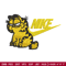 Garfield Nike Embroidery design, cartoon Embroidery, Nike design, Embroidery file, cartoon shirt, Instant download..jpg