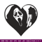 Ghostface Heart embroidery design, Ghostface Heart embroidery, logo design, embroidery file, Digital download..jpg