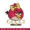 Girl Bird gucci Embroidery design, Angry Birds Embroidery, cartoon design, Embroidery File, logo shirt, Instant download.jpg