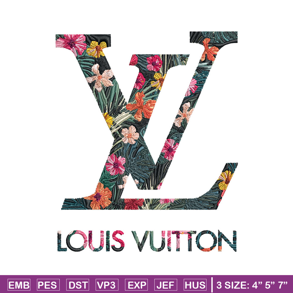 Logo louis vuitton Embroidery Design, Lv Embroidery, Embroidery File, Brand Embroidery, Logo shirt, Digital download.jpg