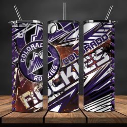 colorado rockies, tumbler wrap, mlb logo, mlb baseball logo png, mlb, mlb sports 35