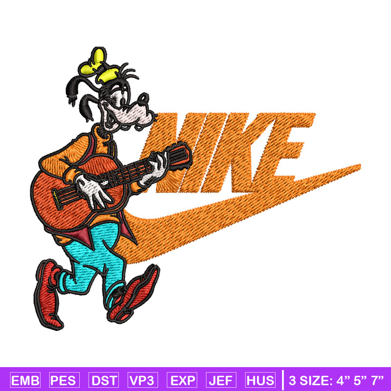 Goofy Nike Embroidery design, Disney Cartoon Embroidery, Nike design, Embroidery file, logo shirt, Instant download..jpg