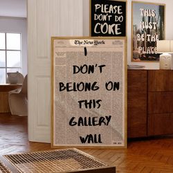 typography print, 70s wall art, trendy print, psychedelic poster, aesthetic print, vintage poster, trippy wall art, retr