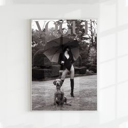 vogue printable vogue poster,vogue prints,vogue wall art,audrey hepburn print,luxury wall art,fashion poster,black and w