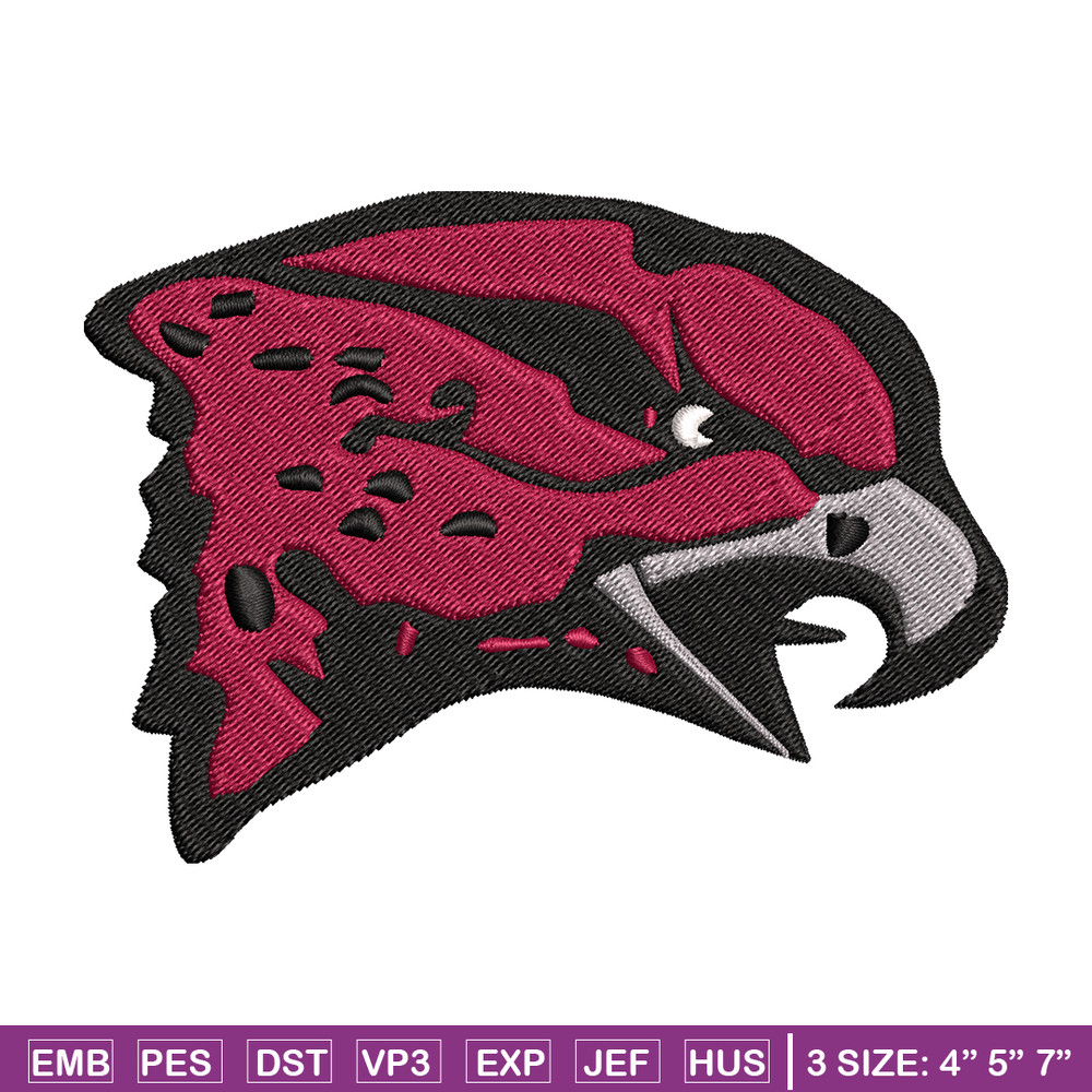 Maryland Eastern Shore Hawks embroidery design, logo embroidery, logo Sport, Sport embroidery, NCAA embroidery..jpg
