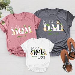 family safari matching shirt pngs, birthday zoo wild shirt pngs, two wild, wild one, wild one birthday, mom and dad wild