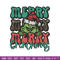 Merry Christmas Grinch Embroidery design, Grinch christmas Embroidery, Embroidery File, logo design, Instant download..jpg