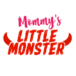 mommy's little monster svg, halloween svg, halloween sign svg, silhouette, cricut, printing, dxf, eps, png, svg
