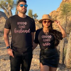 girlfriend fiance wife  shirt png and boyfriend fianc husband shirt png,honeymoon shirt png,engagement shirt png,wedding