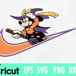 minnie mouse witch svg dxf , disney minnie mouse flying svg, mickey mouse as witch cricut, mickey mouse stitch cut files