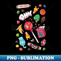 Trash Candy - Exclusive Sublimation Digital File - Revolutionize Your Designs