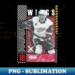 andrew copp hockey design poster red wings - professional sublimation digital download - enhance your apparel with stunning detail