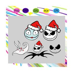 jack skellington, jack skellington svg, christmas jack skellington characters bundle, skellington svg,christmas svg, me