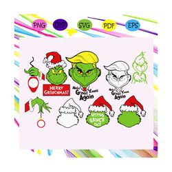trump grinch svg,christmas svg, merry christmas, grinch svg, funny christmas svg, xmas svg,santa hat svg, christmas gift