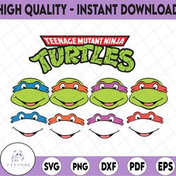 Ninja Turtles svg, 16 Ninja Turtles Cricut files, Birthday, SVG files for Cricut, SVG files for Cameo, SVG files