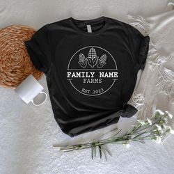 farm name shirt png,gift for farmer,custom family farm tshirt png, farm est custom shirt pngs, farm life gifts, farm mat