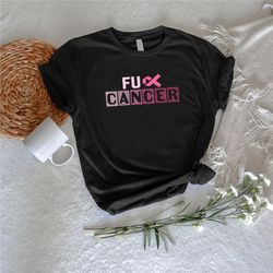 fuck cancer shirt png,cancer awareness gift,pink ribbon tshirt png,breast cancer support shirt pngs,breast cancer fight