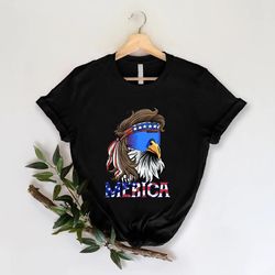 merica mullet eagle shirt png, 4th of july gift, eagle merica tee, american eagle tshirt png,patriotic eagle with sungla