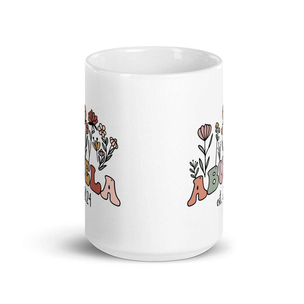 Abuela Mug, Promoted To Abuela 2024, Promoted To Abuelita, Abuela Gift, Announcement Mug, New Grandma Gift, New Baby Announcement - 3.jpg