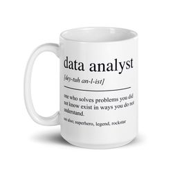 data analyst gift, data analyst  mug, data analyst  graduation gift