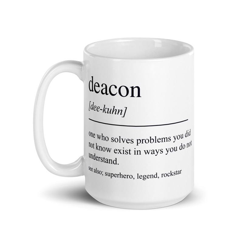 Deacon Gift, Deacon Mug, Gift For Deacon, Custom Deacon Gift, Personalized Deacon Coffee Cup, Deacon Cup, Deacon Gifts - 2.jpg