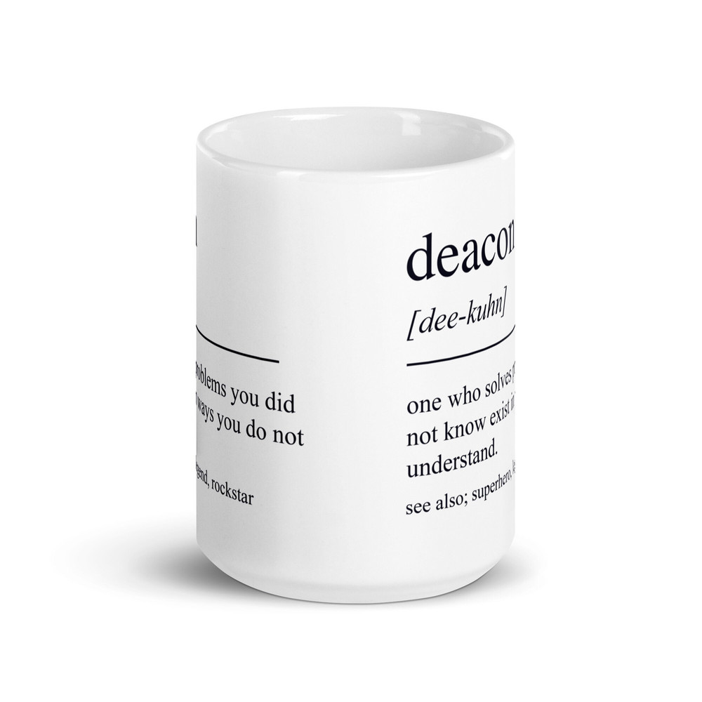 Deacon Gift, Deacon Mug, Gift For Deacon, Custom Deacon Gift, Personalized Deacon Coffee Cup, Deacon Cup, Deacon Gifts - 3.jpg