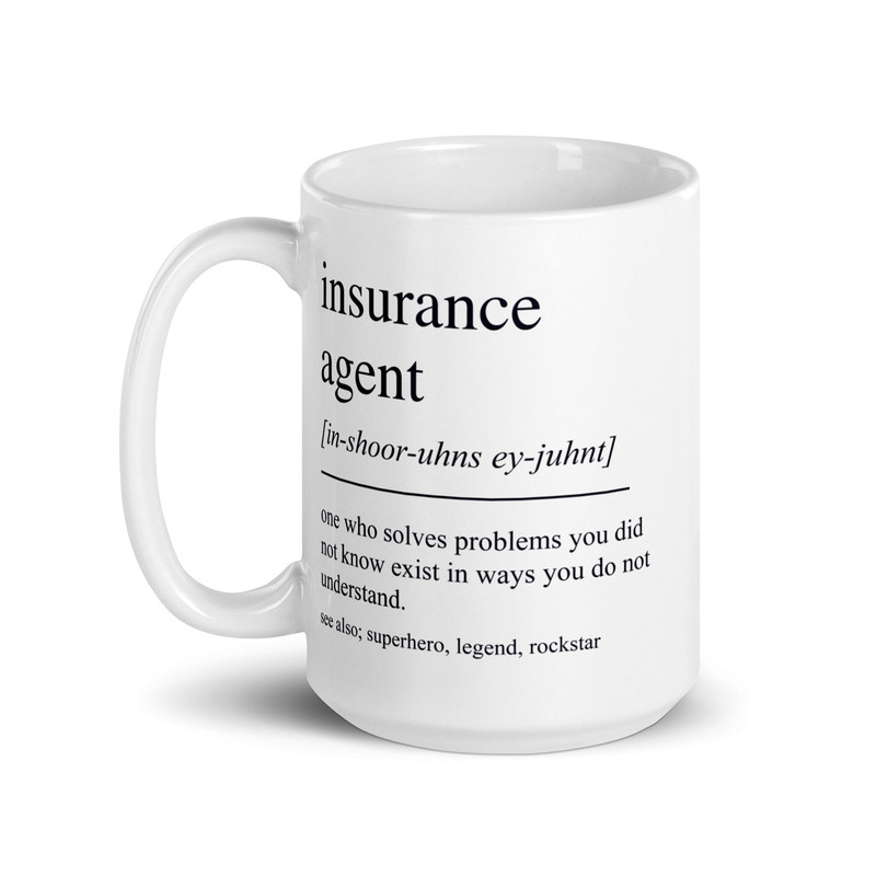 Insurance Agent Gift, Insurance Agent Mug, Gift For Insurance Agent, Custom Insurance Agent Gift, Insurance Agent Coffee Cup - 2.jpg
