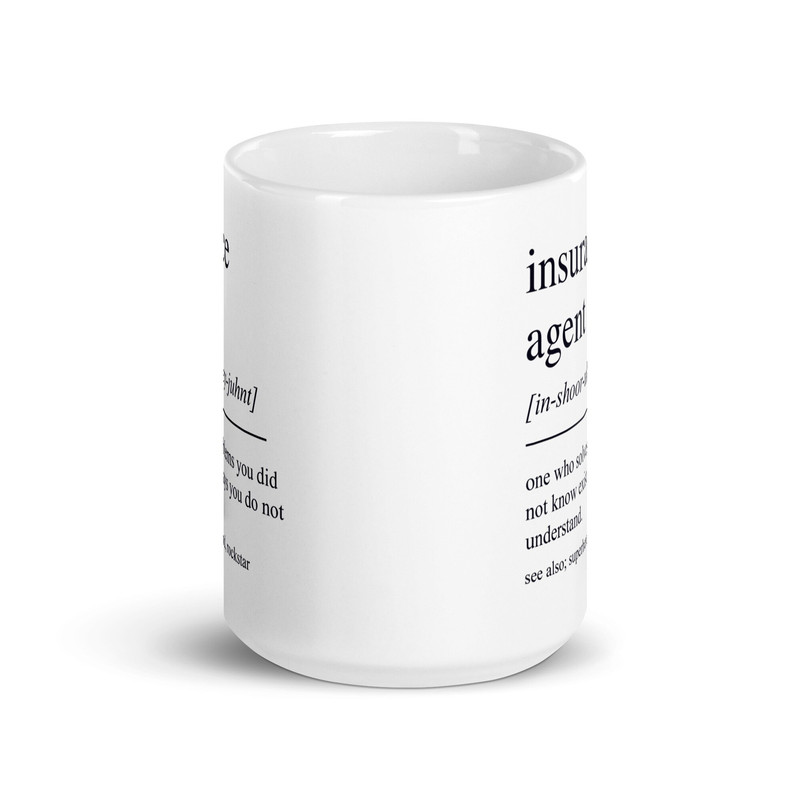 Insurance Agent Gift, Insurance Agent Mug, Gift For Insurance Agent, Custom Insurance Agent Gift, Insurance Agent Coffee Cup - 3.jpg