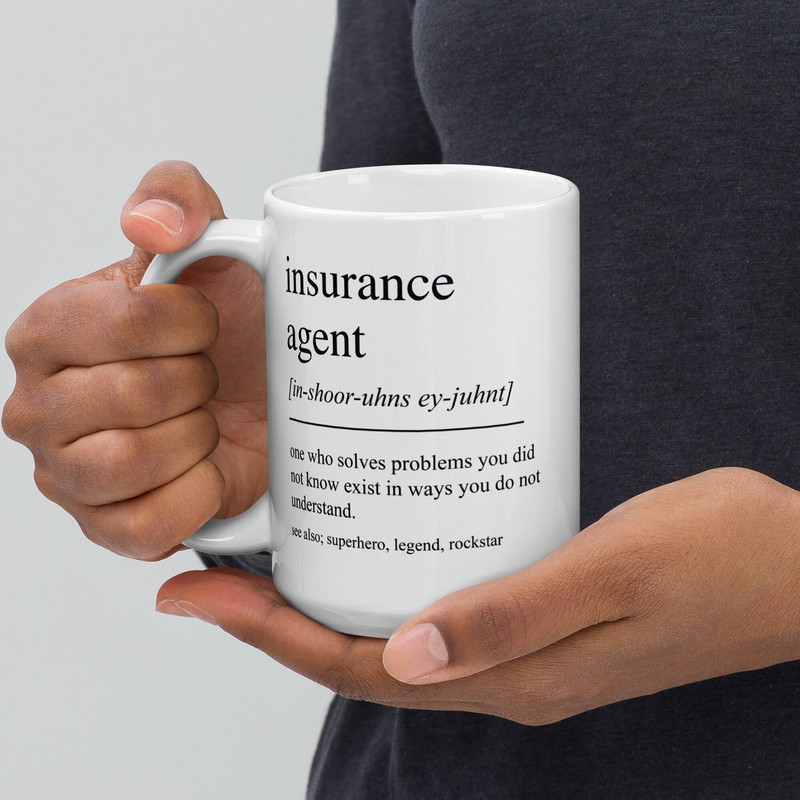 Insurance Agent Gift, Insurance Agent Mug, Gift For Insurance Agent, Custom Insurance Agent Gift, Insurance Agent Coffee Cup - 5.jpg