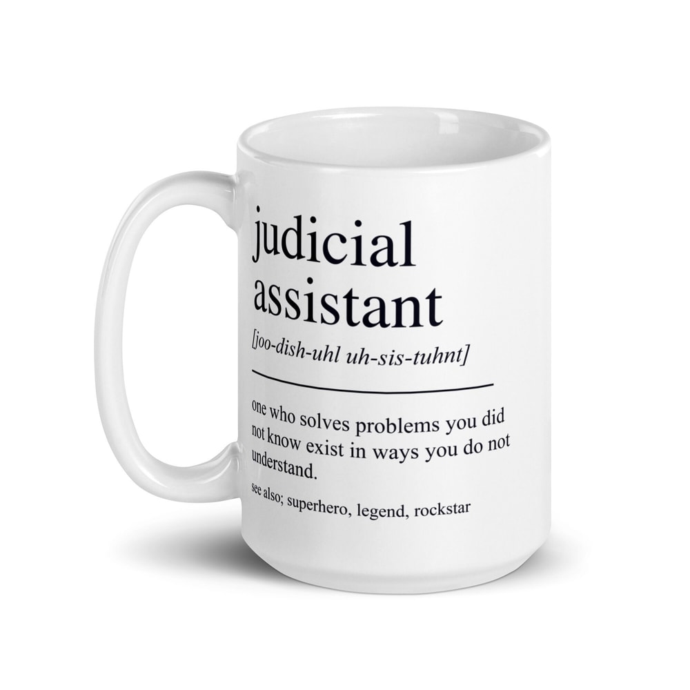 Judicial Assistant Gifts, Judicial Assistant Mug, Judicial Assistant Graduation Gift, Gifts For Judicial Assistant, Judicial Assistant Cup - 2.jpg