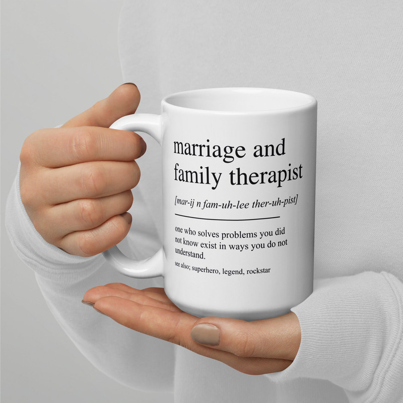 Marriage And Family Therapist Gift, Family Therapist Mug, Marriage Therapist Graduation Gifts, Family Therapist Graduate, Family Therapy Mug - 5.jpg