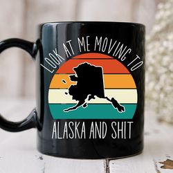 moving to alaska gift, moving to alaska mug, moving gift
