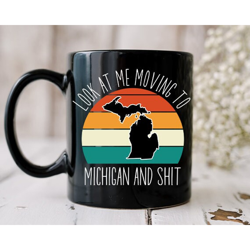 Moving To Michigan Gift, Moving To Michigan Mug, Moving Gift, Moving Away Gift, Welcome Package, Going Away Gift For Friend - 1.jpg