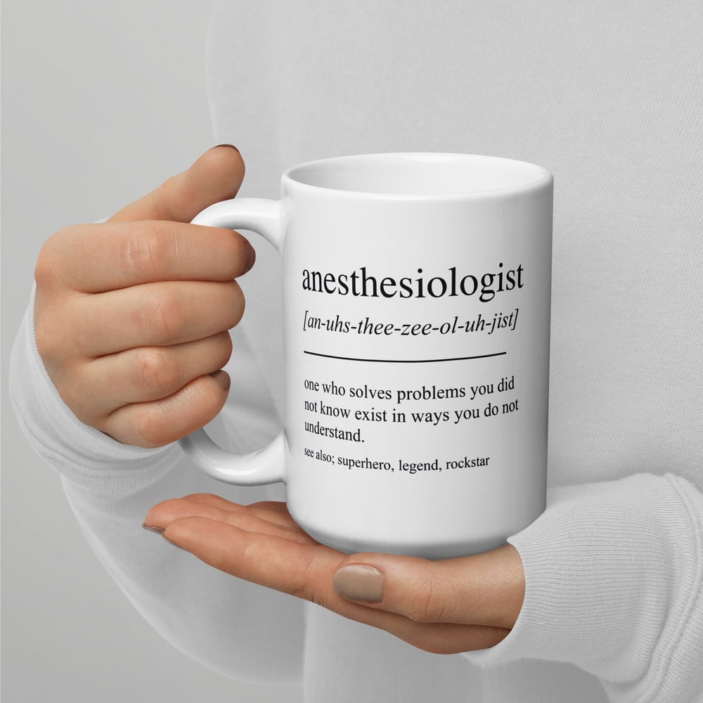 Personalized Anesthesiologist Gift, Funny Anesthesiologist Mug, Anesthesiology Graduation Gift, Anesthesiologist Graduate - 5.jpg