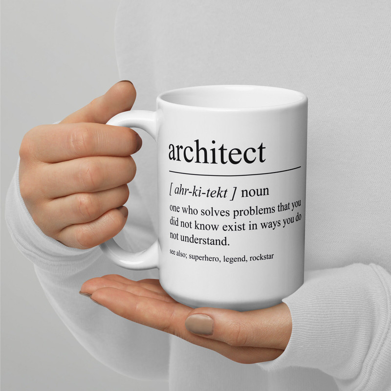 Personalized Architect Gift, Funny Architect Mug, Architecture Student, Architect Graduate, Architect Graduation Gifts, Architecture Mug - 5.jpg