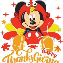 happy thanksgiving day svg, mickey mouse thanksgiving svg, disney mickey svg, disney svg, digital download