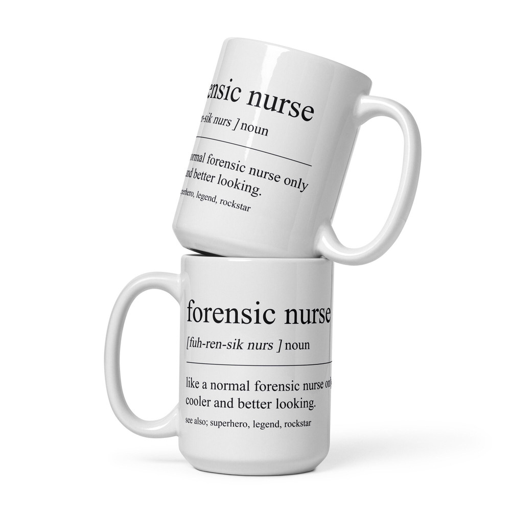 Personalized Forensic Nurse Gift, Funny Forensic Nurse Mug, Forensic Nurse Graduate, Forensic Nurse Student, Forensic Nurse Graduation Gift - 3.jpg