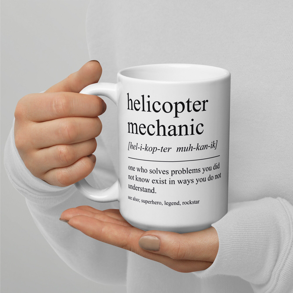 Personalized Helicopter Mechanic Gifts, Funny Helicopter Mechanic Mug, Gift for Helicopter Mechanic, Helicopter Mechanic Coffee Cup - 5.jpg