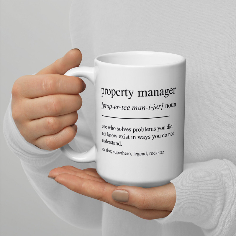 Personalized Property Manager Gift, Funny Property Manager Mug, Funny Landlord Mug, Landlord Gift, Property Supervisor, Estate Manager - 5.jpg