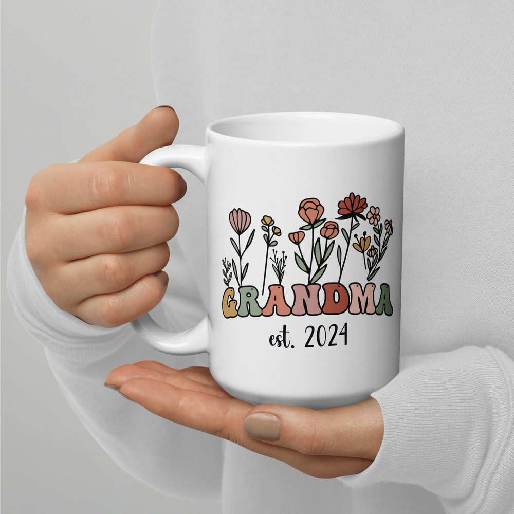 Promoted To Grandma 2024, New Grandma Mug, New Grandma Gift Ideas, Pregnancy Announcement Mug, New Baby Announcement Gift - 5.jpg