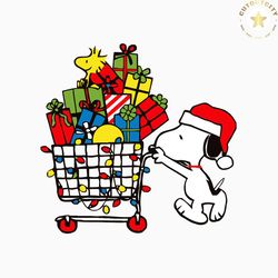 cartoon dog bundle, peanuts png, snoopy christmas, instant download, clipart files,