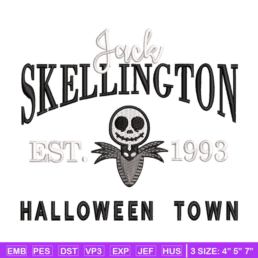 Jack Skellington embroidery design, Jack Skellington embroidery, halloween design, embroidery file, Digital download..jpg