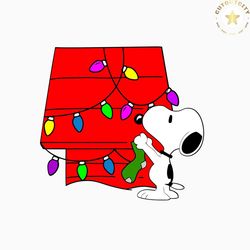 cartoon dog bundle, peanuts png, snoopy christmas, instant download, clipart files,