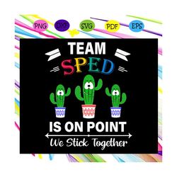 team sped is on point, cactus svg,cactus shirt, cactus gift, cactus print, cactus silhouette, cactus design, cactus love
