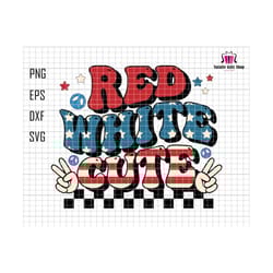 red white and cute svg, american cute svg, american flag svg, retro patriotic svg, patriotic svg, 4th of july svg, independence day svg,