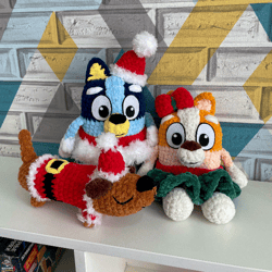 Soft and cuddly plush toy set, perfect for Christmas and New Year's gifts for children.
