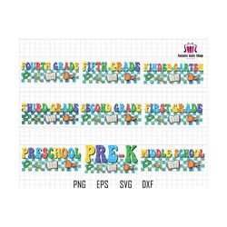 back to school svg bundle, preschool, back to school , kindergarten, first day of school , teacher svg, teacher life svg, retro teacher svg