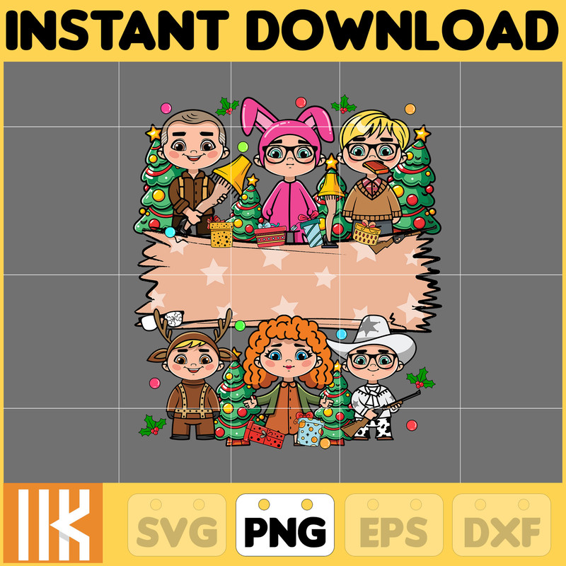 Cartoon Custom Kid Png, Cartoon Christmas Png, Christmas Cartoon Design Png, Xmas Character Png, Personalized Shirt For Kid (10).jpg